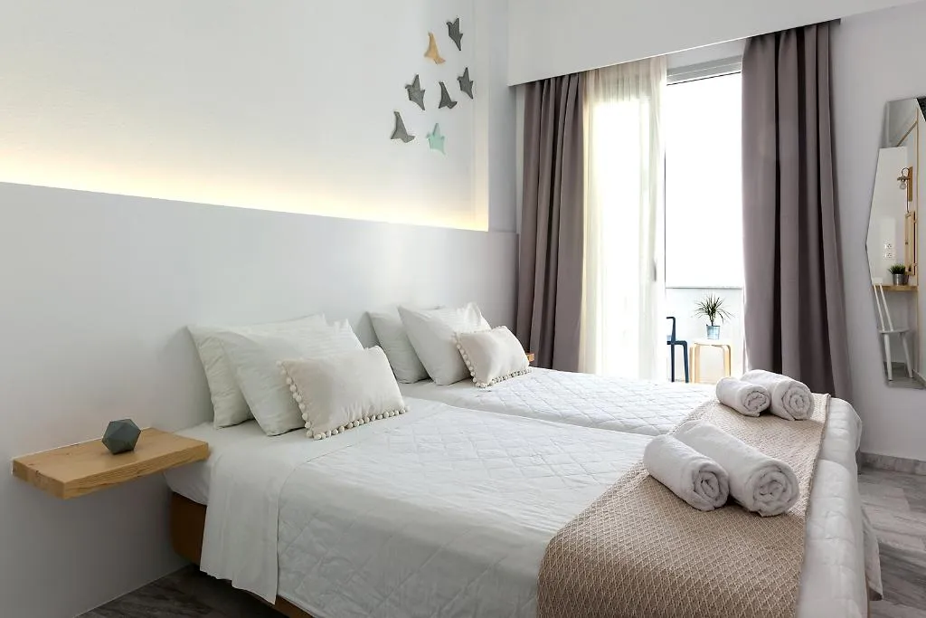 Double or Twin STANDARD Room, Memories Beach, Santorini