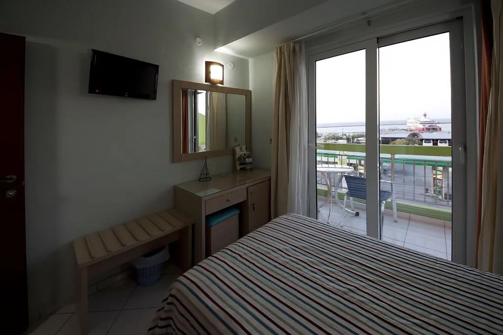 SINGLE SEA VIEW Room, City Life Port Hotel, Crete