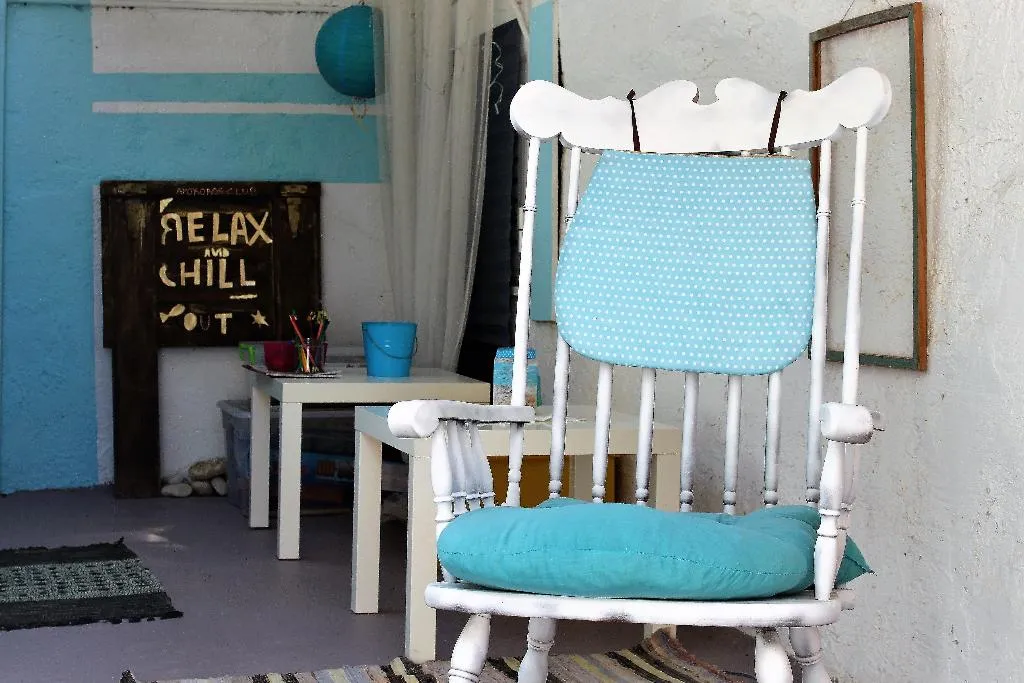 Terrace, Apokoros Craft Deco&Activities Boutique Hotel, Crete