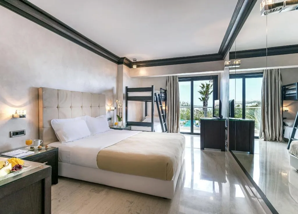 QUADRUPLE SEA VIEW Room, Mitsis Faliraki, Rhodes