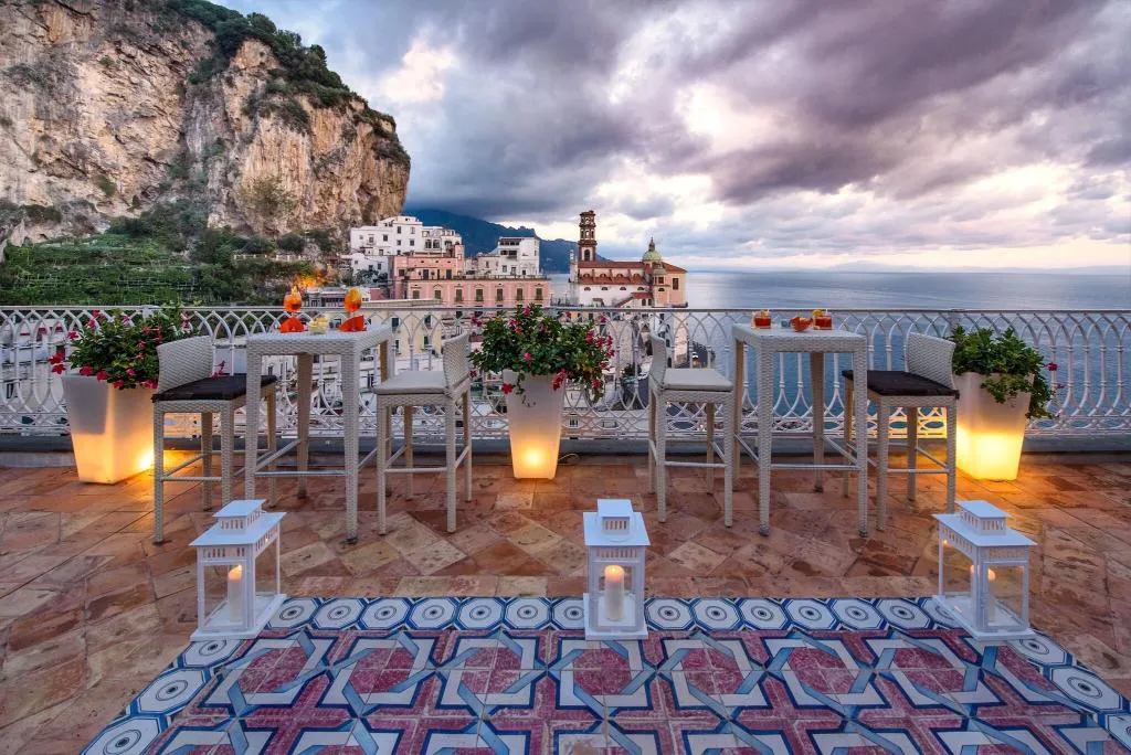Terrace, Palazzo Ferraioli, Naples