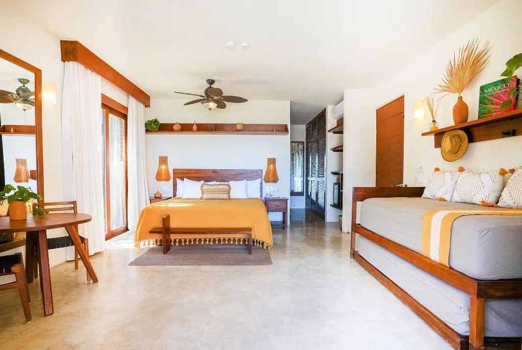 Room BEACH FRONT WITH PRIVATE POOL Room, La Zebra Tulum, a Small Luxury Hotel, Cancun Area