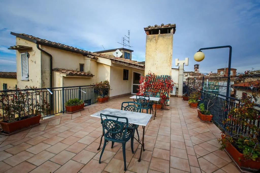 Terrace, Hotel Fortuna, Perugia