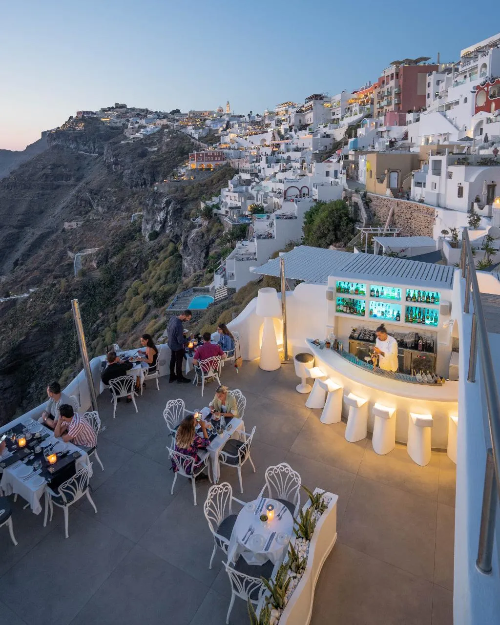 Restaurant, Athina Luxury Suites, Santorini