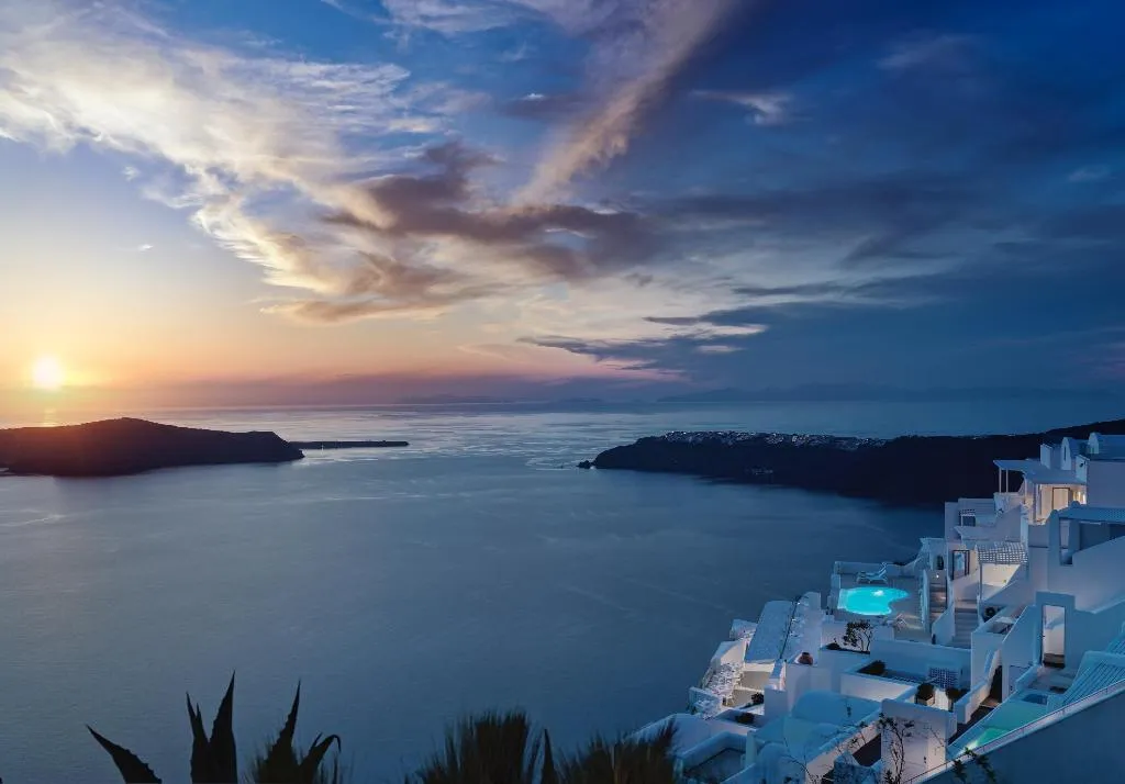 General view, Tholos Resort, Santorini