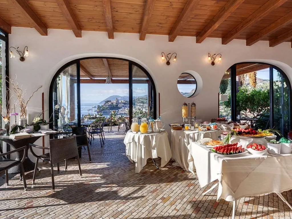 Restaurant, Villa Enrica, Catania