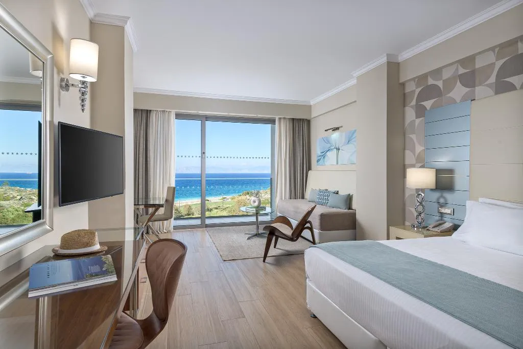 JUNIOR SUITE DELUXE SEA VIEW Room, Atrium Platinum Resort Hotel and Spa, Rhodes