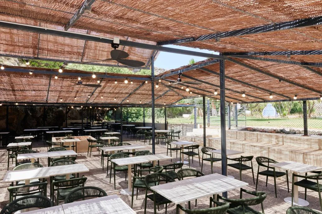 Restaurant, Camping El Portus, Costa Blanca