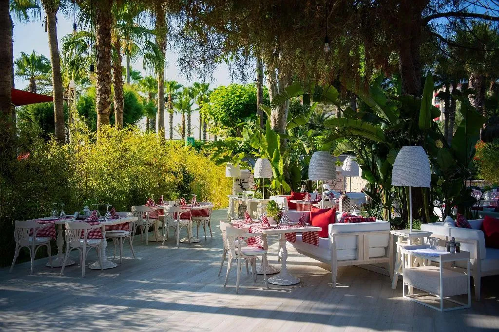 Restaurant, Miramare Beach, Antalya