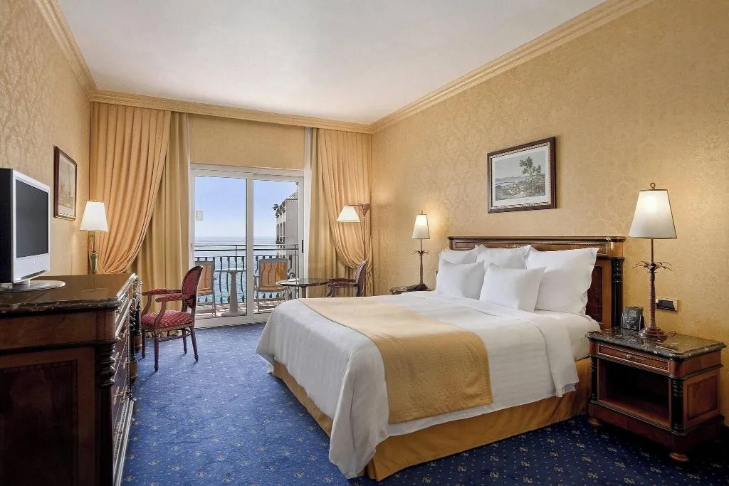 FAMILY ROOM SEA VIEW KING BED Room, Delta Hotels by Marriott Giardini Naxos, Catania
