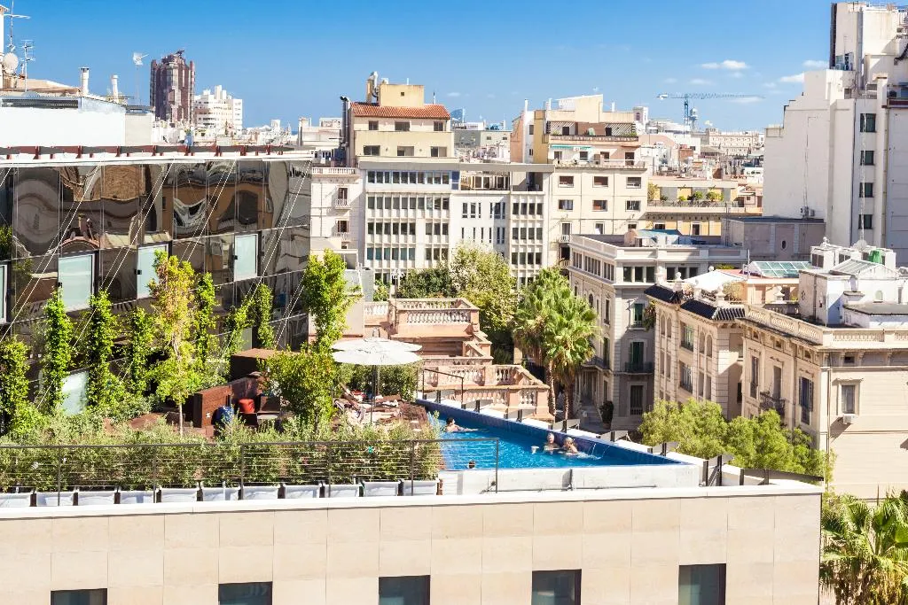 Terrace, Eurostars Barcelona Central, Barcelona