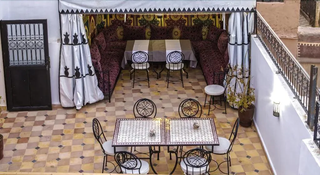 Terrace, Amour d'auberge, Marrakech