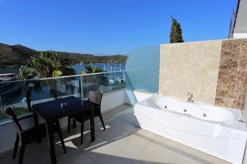 DOUBLE DELUXE OCEAN VIEW ONE BEDROOM Room, Cennet Life Hotel, Dalaman