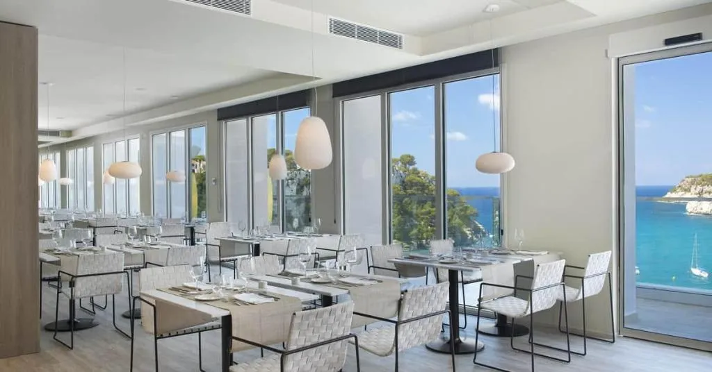 Restaurant, Meliá Cala Galdana, Menorca