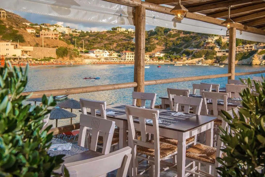 Restaurant, Lygaria Beach Hotel, Crete