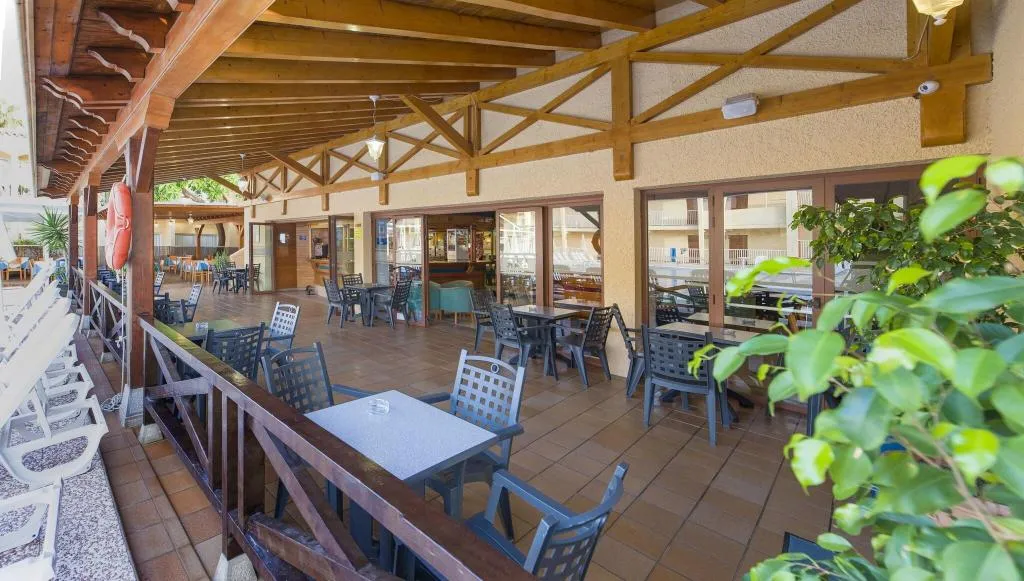 Terrace, Vibra Cala Tarida Hotel, Ibiza