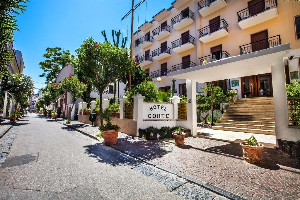 Lobby, Hotel Conte Ischia, Naples