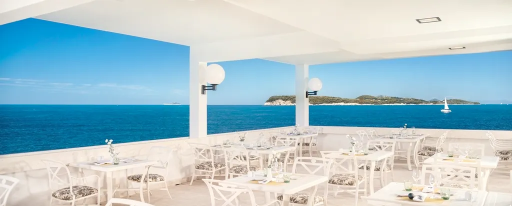 Restaurant, Royal Neptun hotel, Dubrovnik