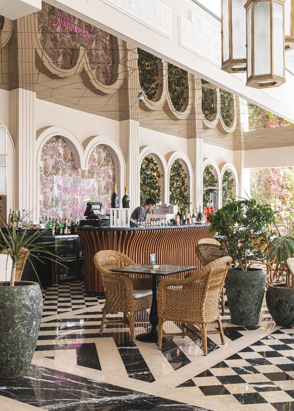 Terrace, Le Casablanca Hotel, Casablanca