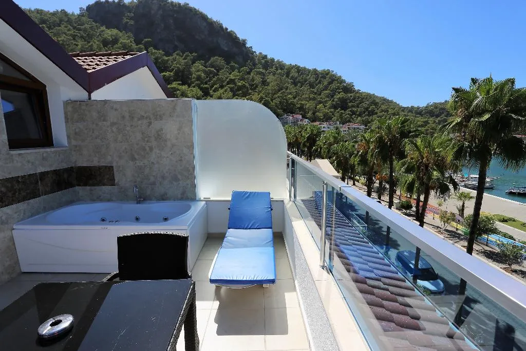 DOUBLE DELUXE OCEAN VIEW ONE BEDROOM Room, Cennet Life Hotel, Dalaman