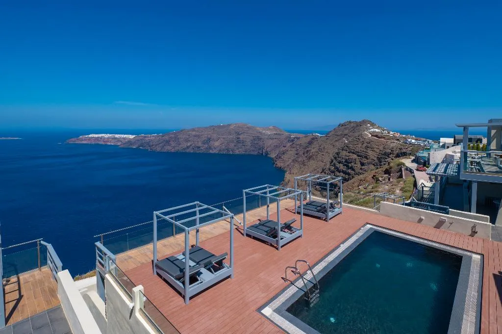 General view, Gizis Cliffside Suites, Santorini