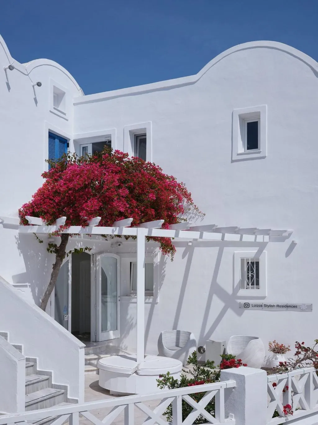 General view, Loizos Apartments, Santorini