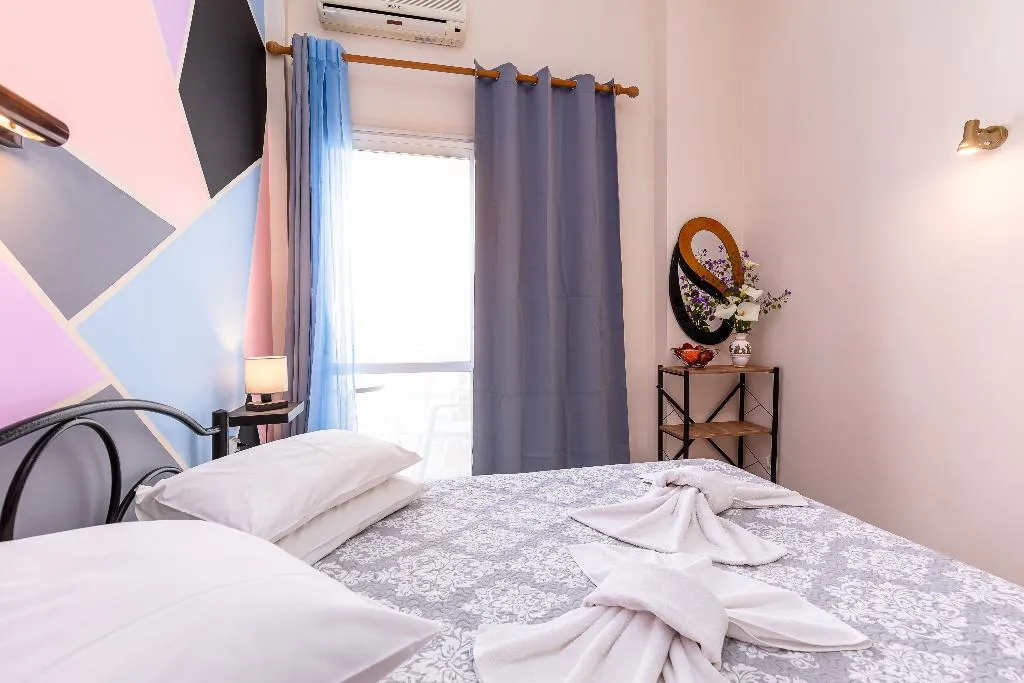 TRIPLE LAND VIEW Room, Riviera Seaside Hotel, Corfu