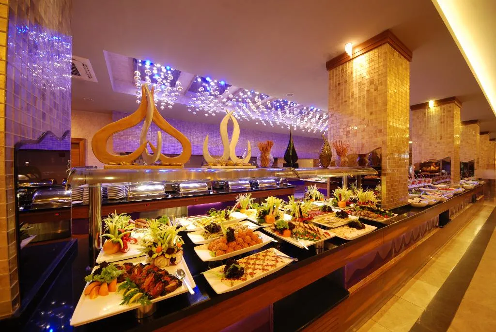 Restaurant, Golden Rock Beach Hotel, Dalaman