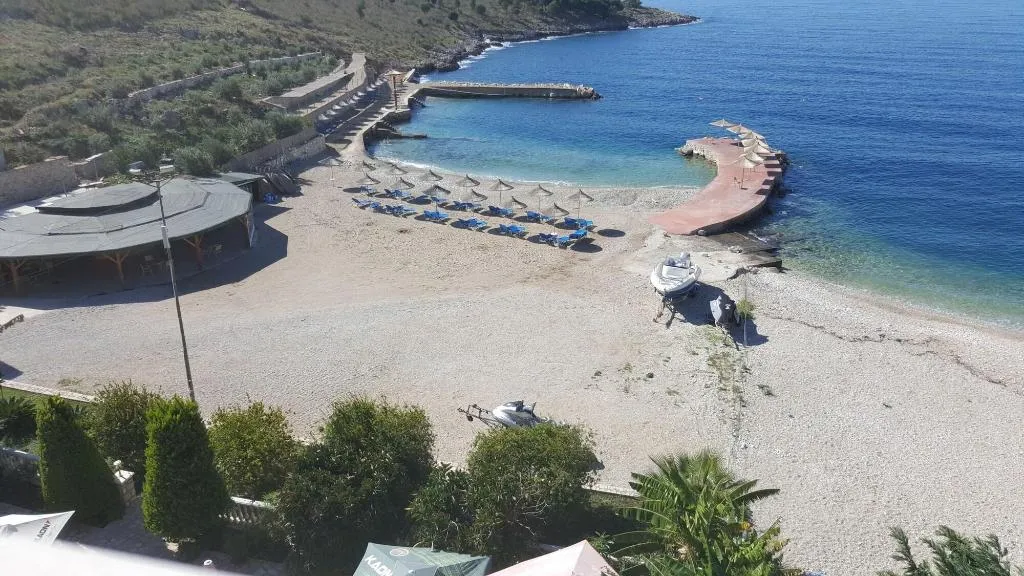 Terrace, Hotel Mucobega, Southern Albania