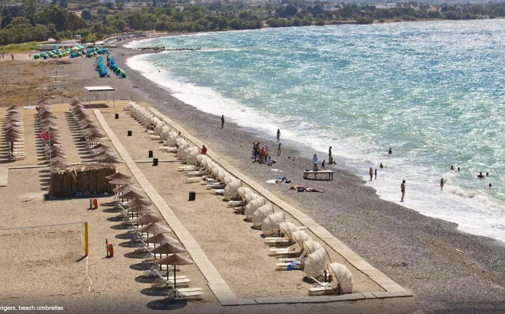 Beach, Kipriotis Village Resort, Kos