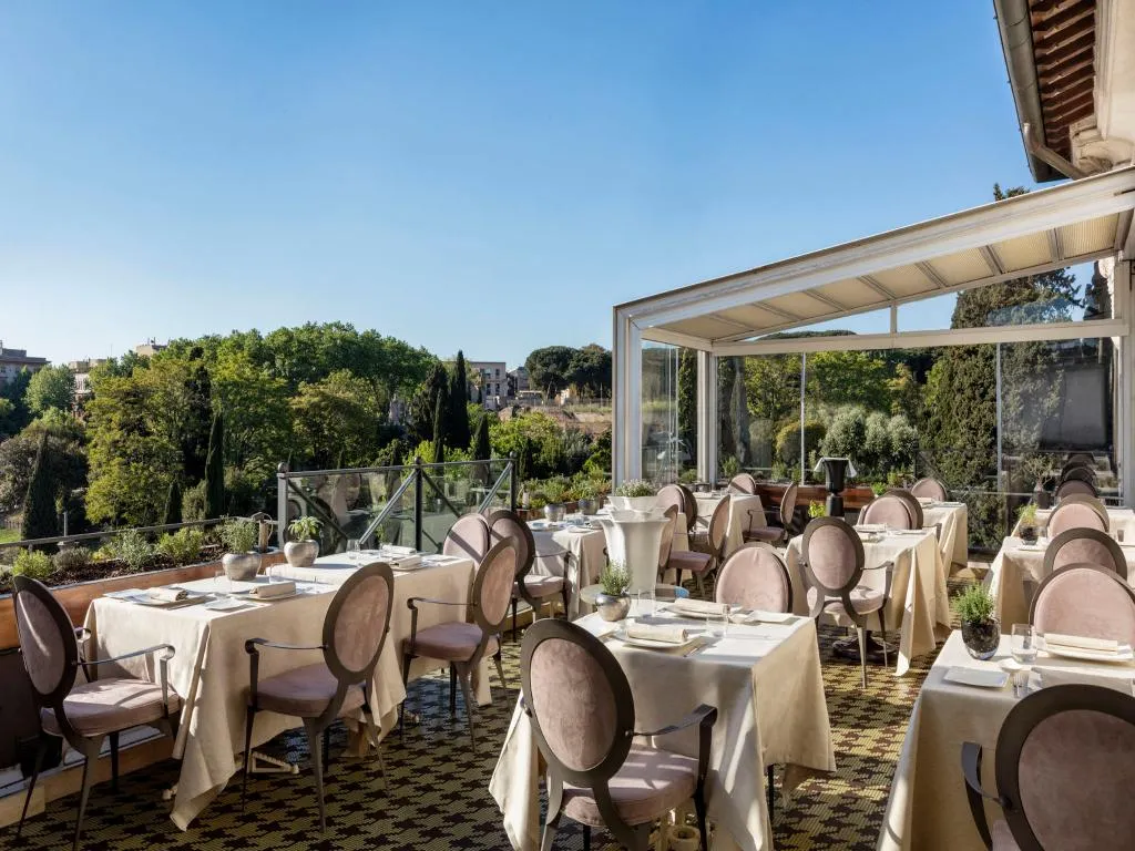 Restaurant, Palazzo Manfredi-Small Luxury Hotels of the World, Rome