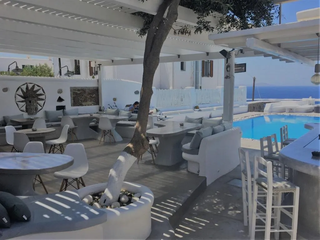 General view, Flaskos Suites, Mykonos