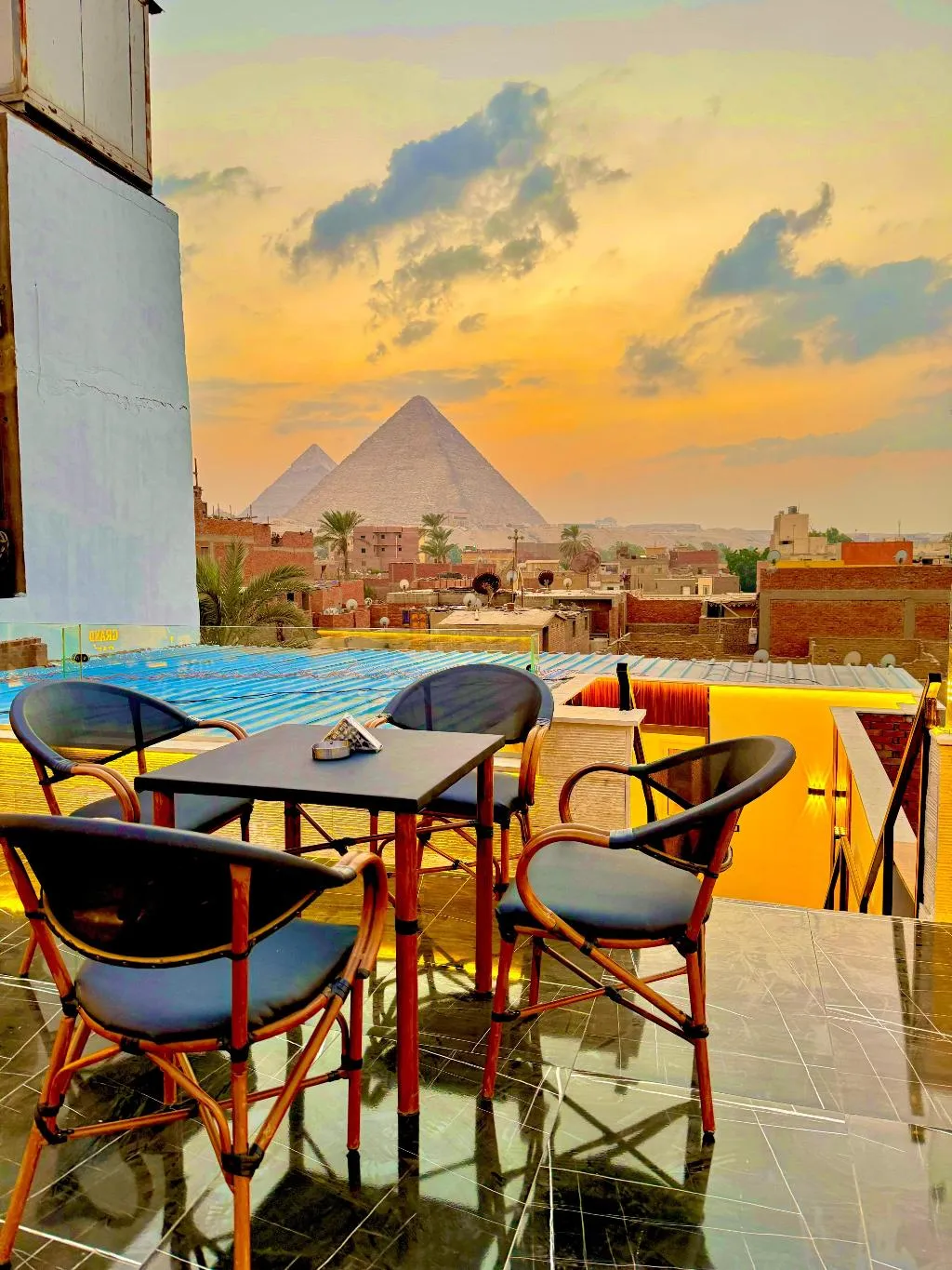 General view, Pyramids Enigma Grand Lodge, Cairo