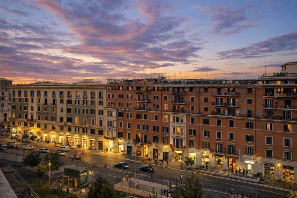 Terrace, Rome Central Rooms, Naples