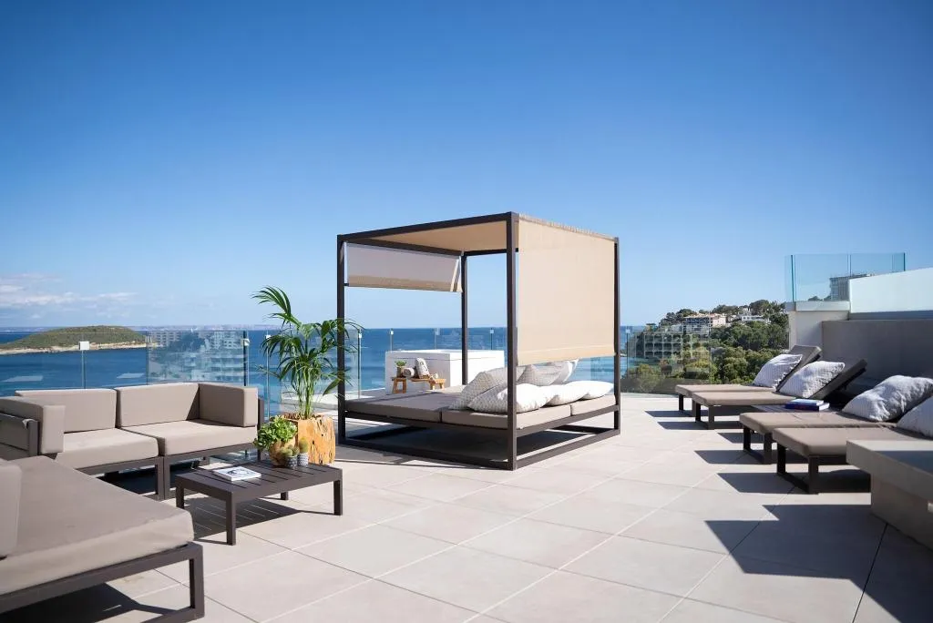 Terrace, Innside by Melia Calvia Beach, Majorca