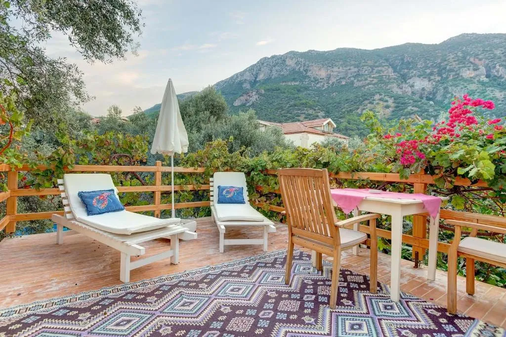 Terrace, Oyster Residences, Dalaman
