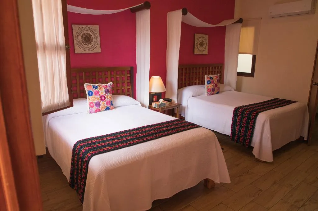 TRIPLE TWO DOUBLE BEDS Room, Hotel Casa Sofia Tulum, Cancun Area