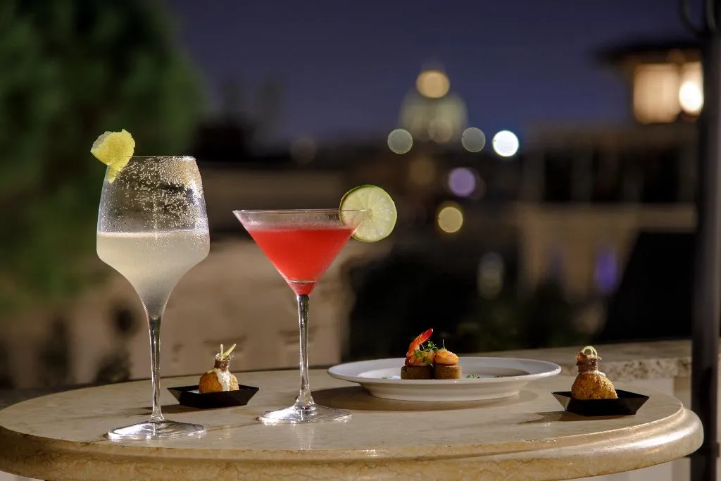 Terrace, Donna Laura Palace, Rome