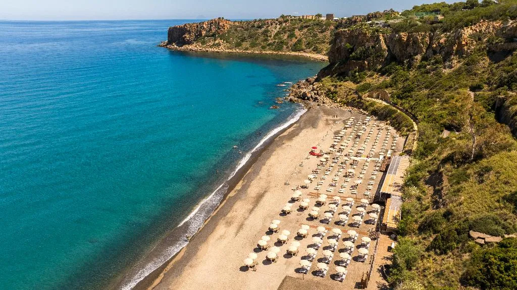 Beach, Mangia's Pollina Resort, Palermo