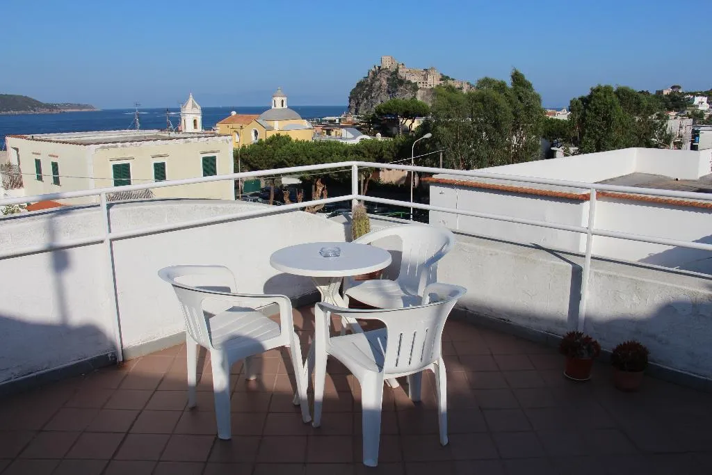 Terrace, Villa Cecilia, Naples
