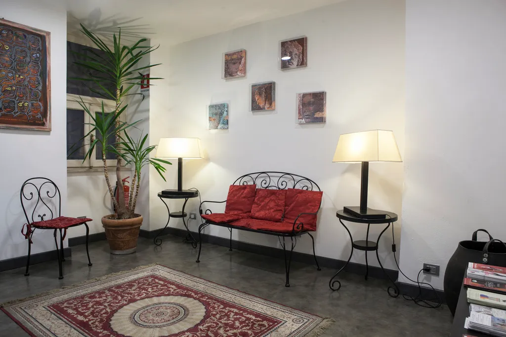 Lobby, Hotel Terminal, Rome