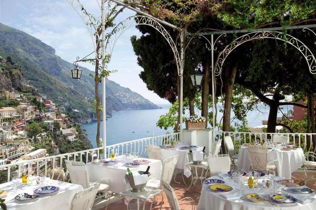 Restaurant, Hotel Poseidon, Naples