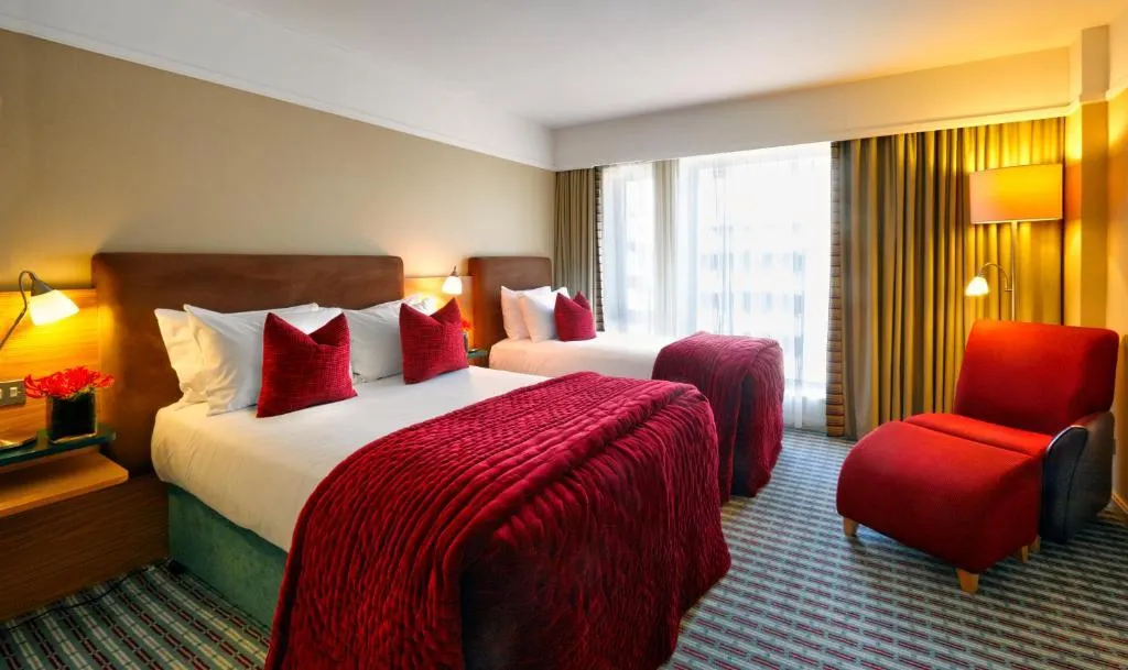 DOUBLE CLASSIC TWO DOUBLE BEDS Room, The Croke Park Hotel, Dublin
