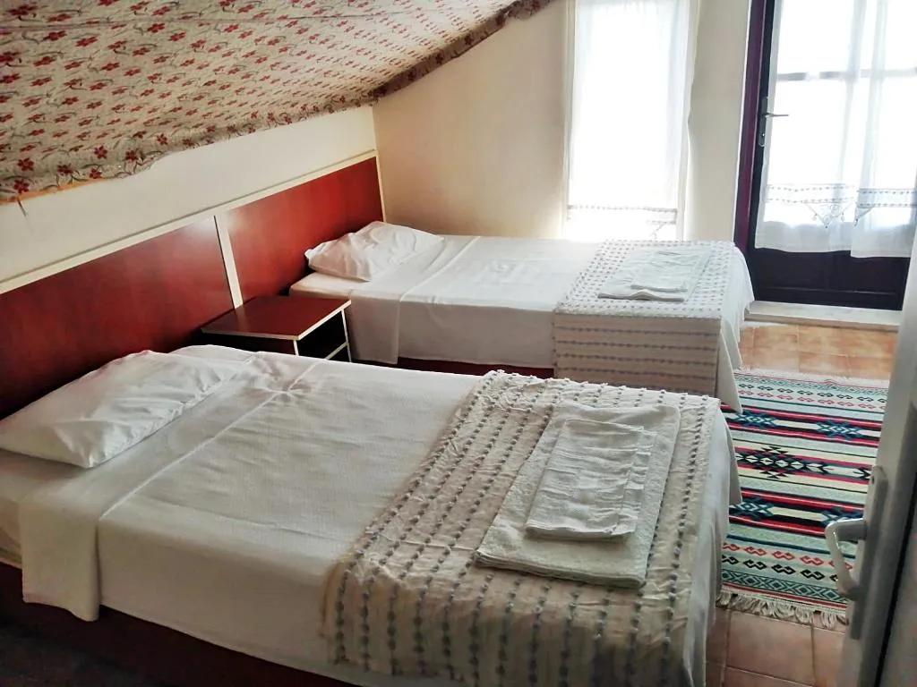 TWIN SEA VIEW WITH TERRACE Room, Side Antik Sempati Hotel, Antalya