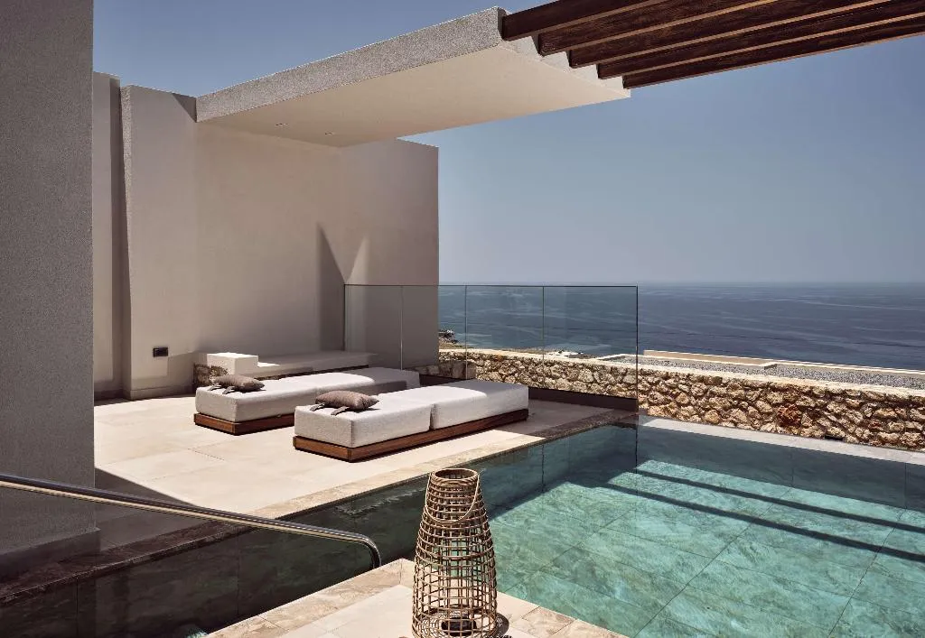 VILLA SEA VIEW WITH PRIVATE POOL Room, The Royal Senses Resort & Spa Crete, Curio Collect, Crete