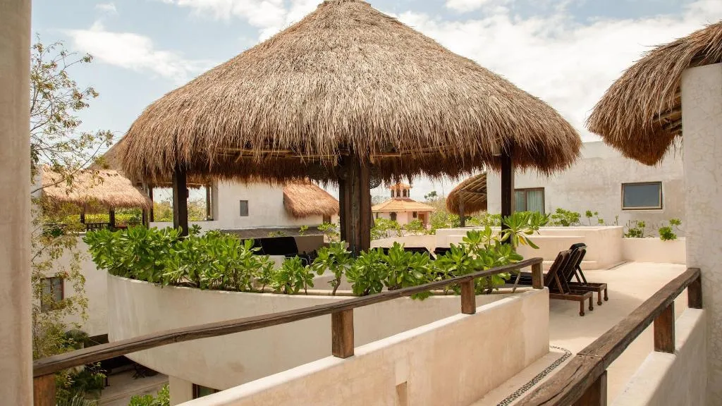 Terrace, Niwa Tulum Luxury Suites, Cancun Area