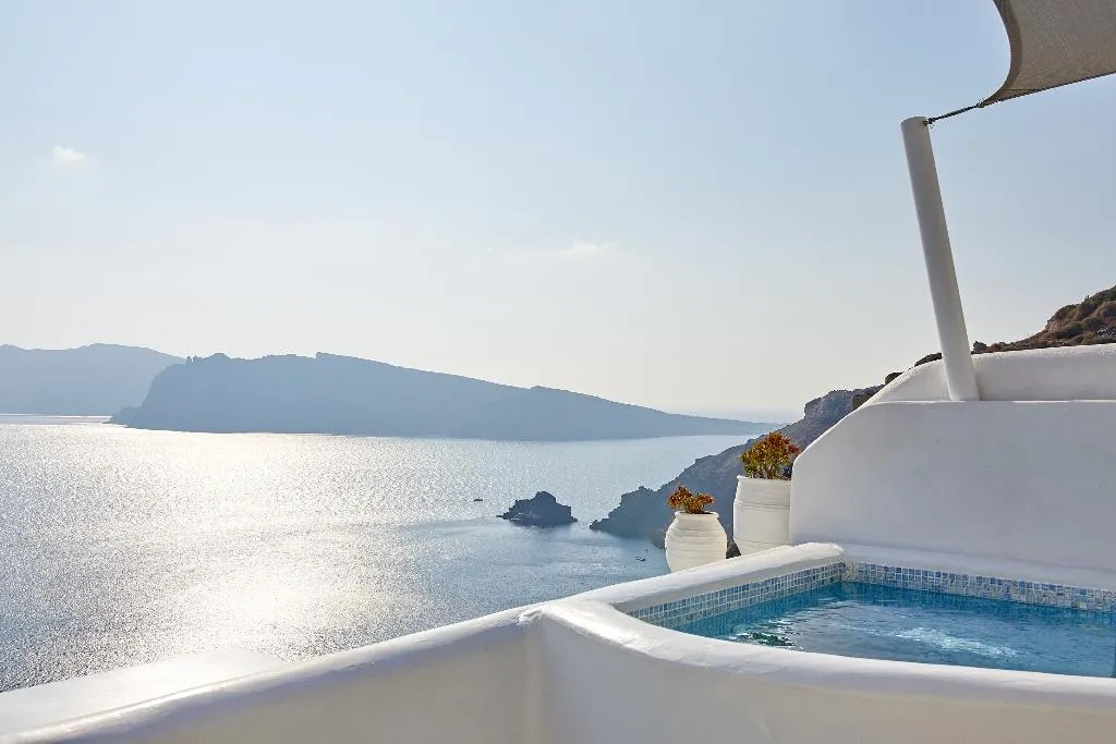 General view, La Perla Villas and Suites, Santorini