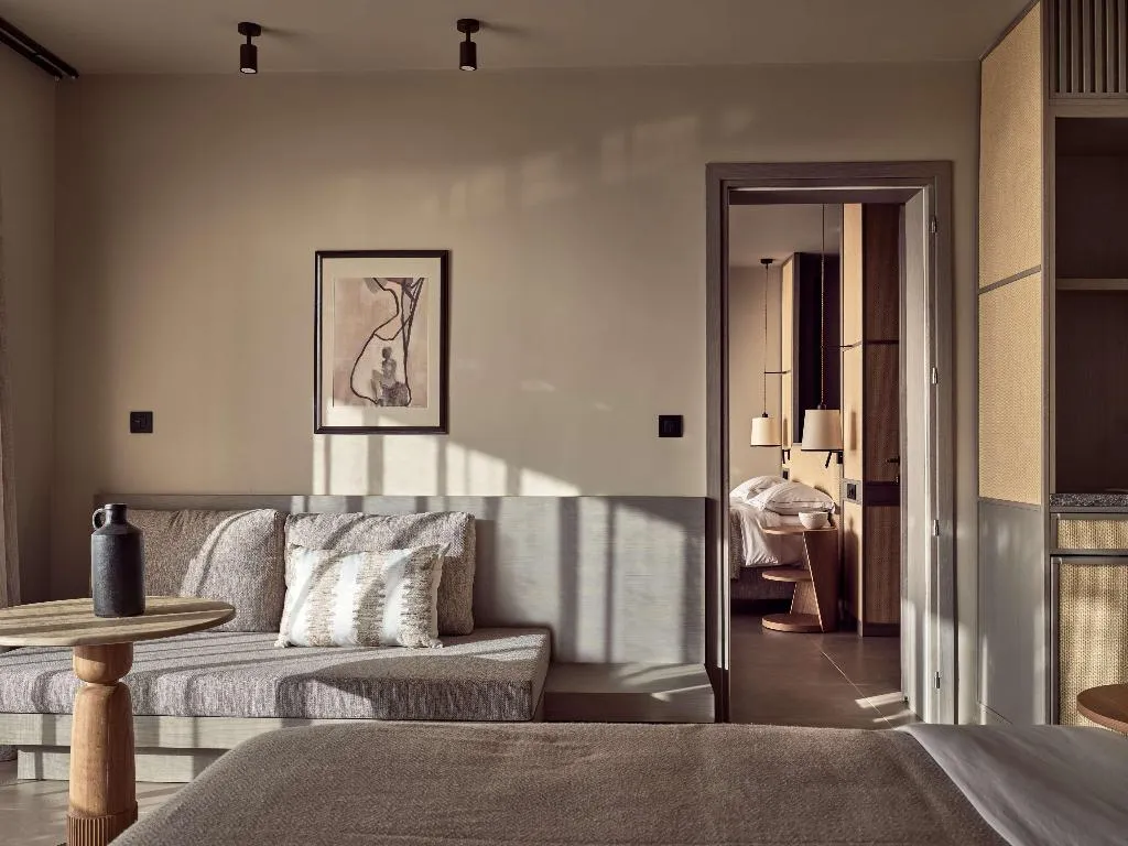 DOUBLE SEA VIEW KING BED Room, The Royal Senses Resort & Spa Crete, Curio Collect, Crete