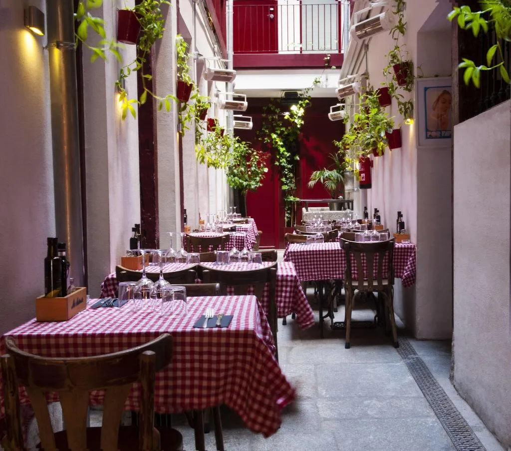 Restaurant, Posada Del Dragon, Madrid
