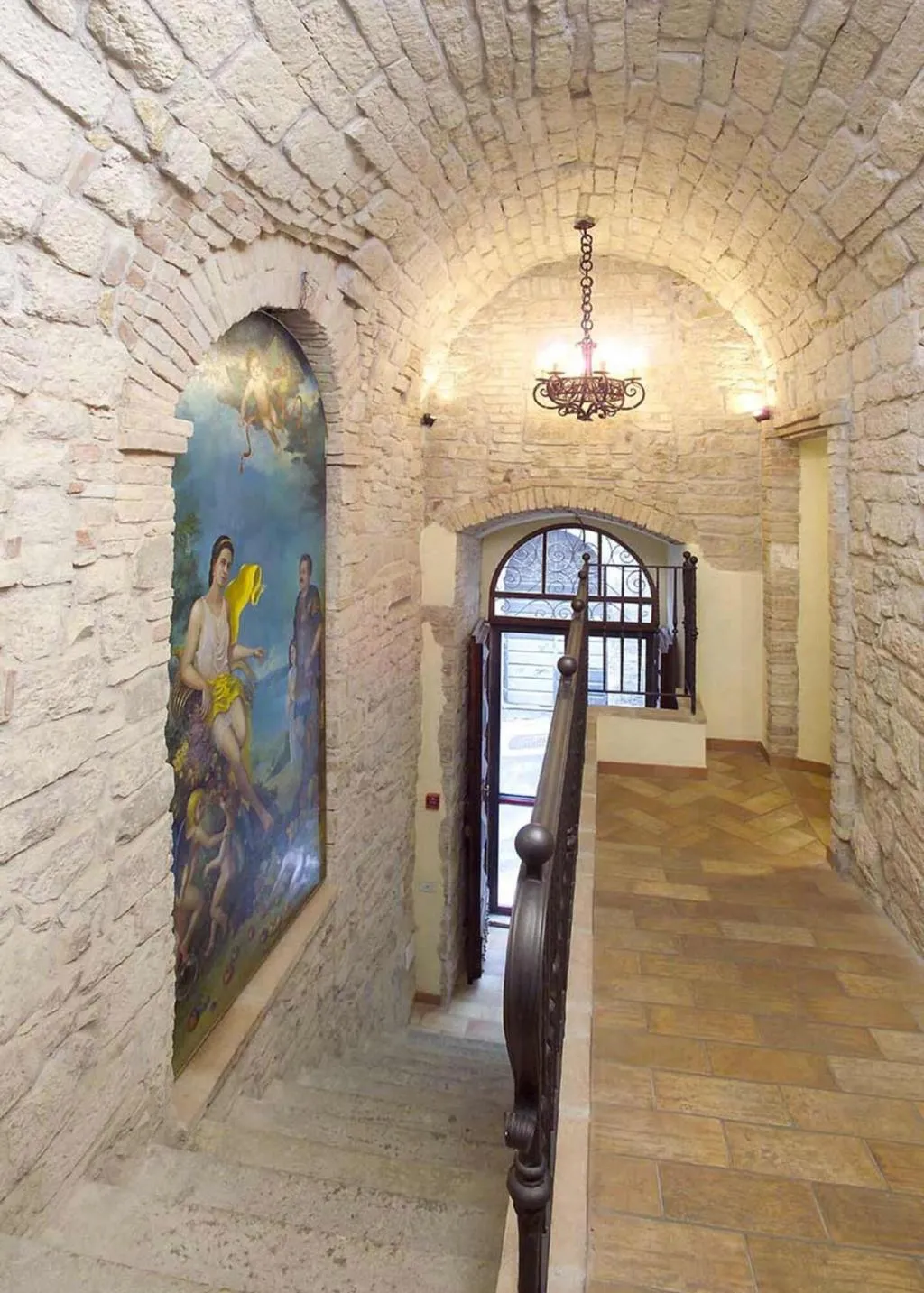 Lobby, Hotel Fortuna, Perugia